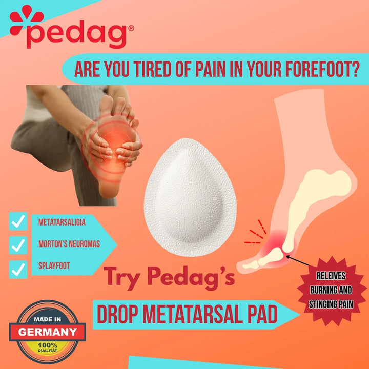 Pedag Metatarsal Pad Teardrop Shape