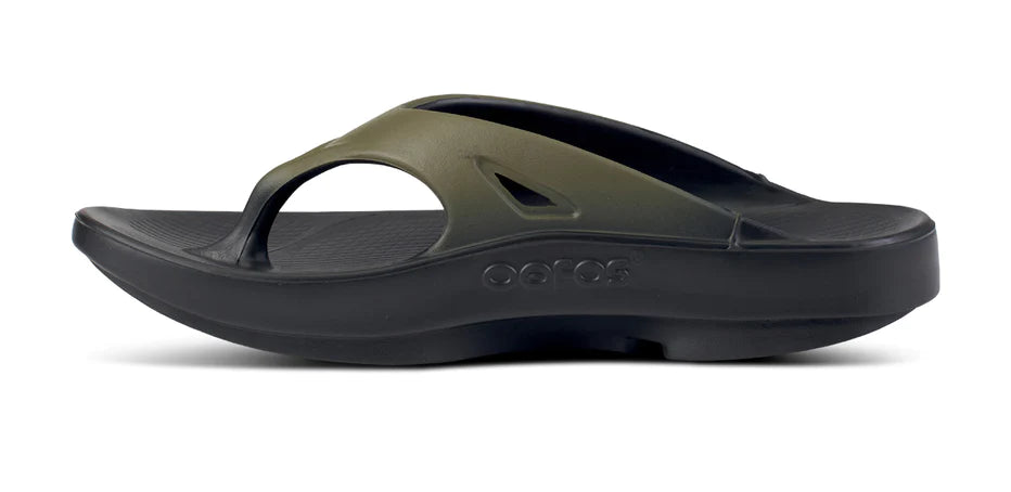 OOfos Unisex OOriginal Sport Tactical Green - Orleans Shoe Co.