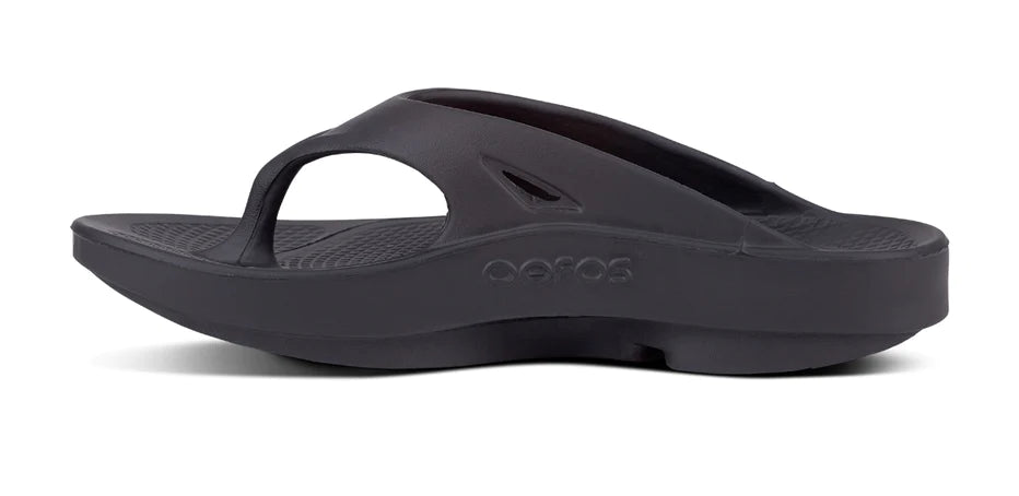 OOfos Unisex OOriginal Black - Orleans Shoe Co.