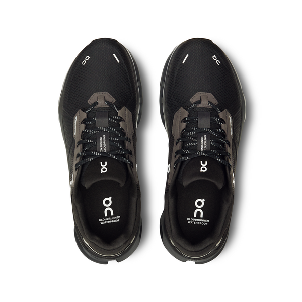 On Women’s Cloudrunner 2 Waterproof Magnet Black - Orleans Shoe Co.