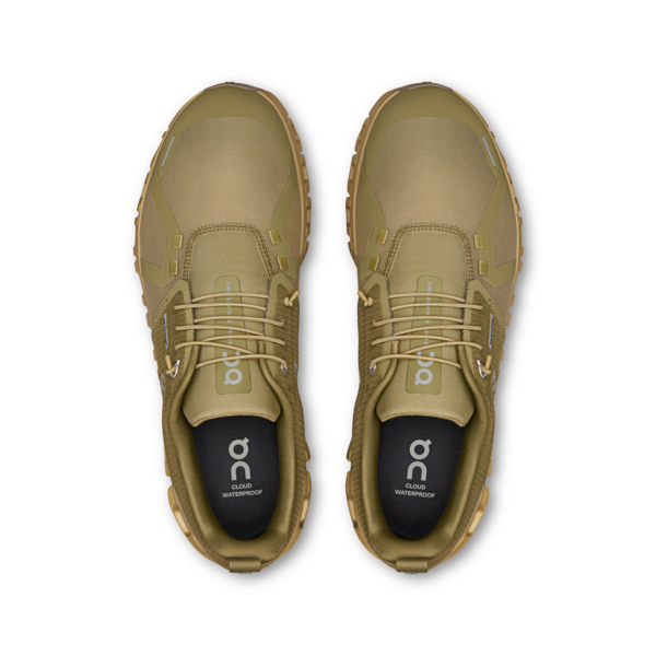 On Men's Cloud 6 Waterproof Olive Safari - Orleans Shoe Co.