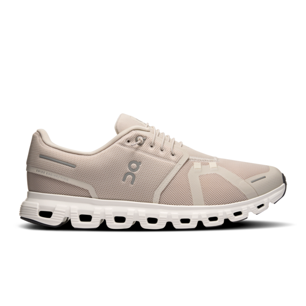 On Men's Cloud 6 Pearl White - Orleans Shoe Co.