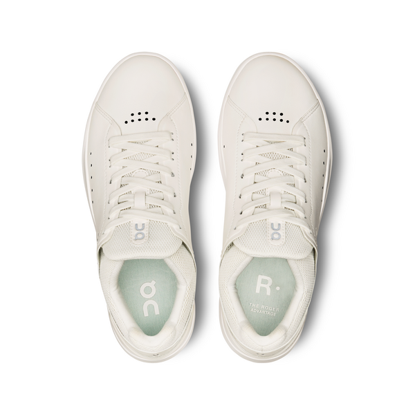 On Women’s Roger Advantage 2 White Undyed - Orleans Shoe Co.