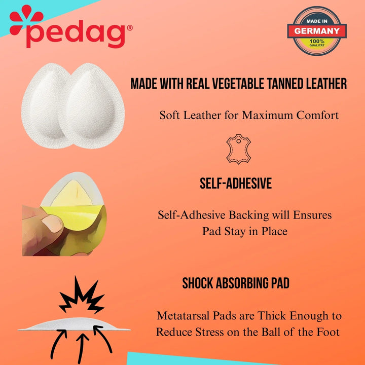 Pedag Metatarsal Pad Teardrop Shape