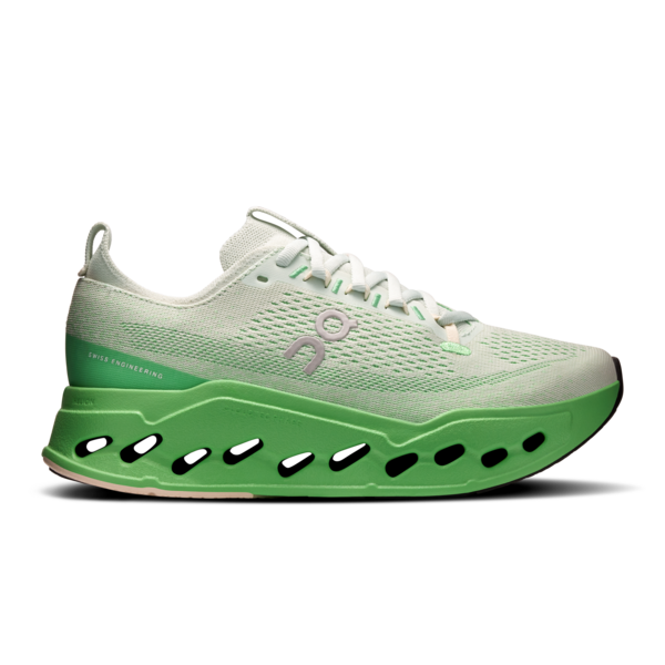 On Women's Cloudsurfer Max Mineral Honeydew