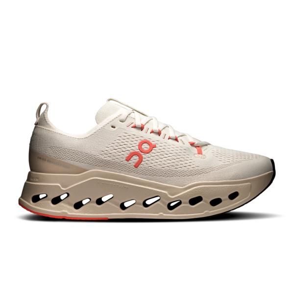 On Women's Cloudsurfer Max Ivory Salmon