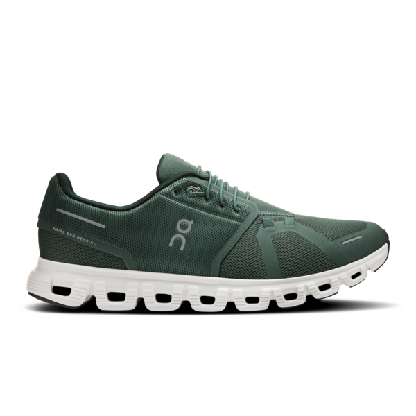 On Men's Cloud 6 Olive Evergreen