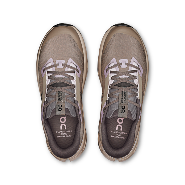 On Women's Cloudsurfer Trail 2 WP Cinder Desert