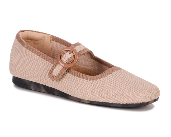 Ros Hommerson Women's Naomi Cream Taupe Knit