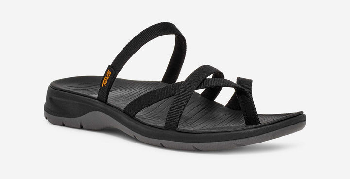 Teva Women's TirraTraveler Flip Black - Orleans Shoe Co.