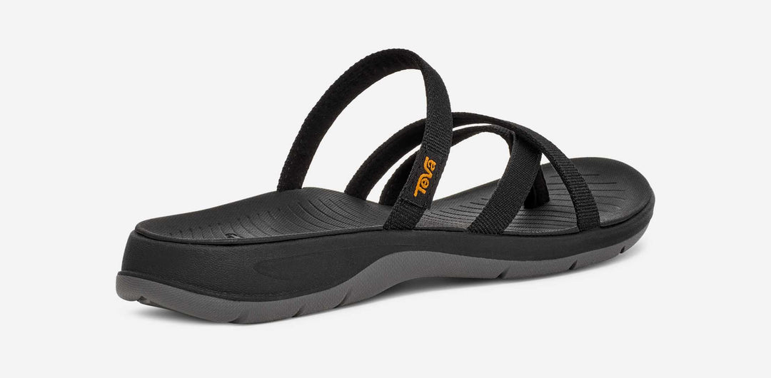Teva Women's TirraTraveler Flip Black - Orleans Shoe Co.