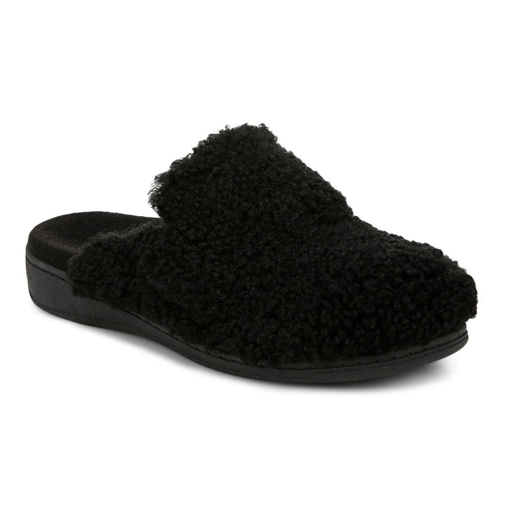 Vionic Women's Gemma II Black Shearling