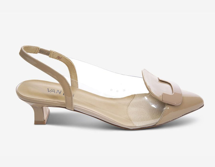 Vaneli Women's Tamira Light Taupe Patent