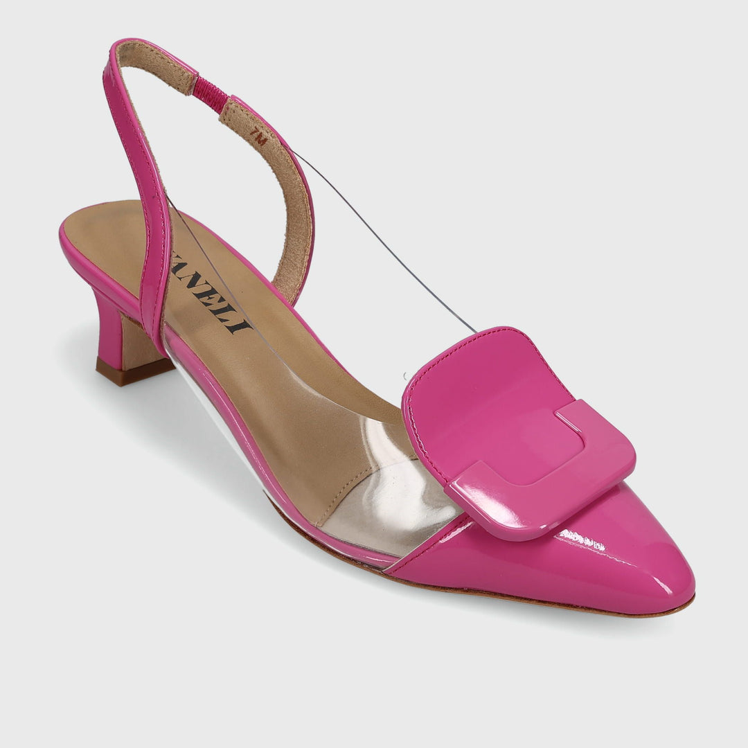 Vaneli Women's Tamira Fushia Patent - Orleans Shoe Co.