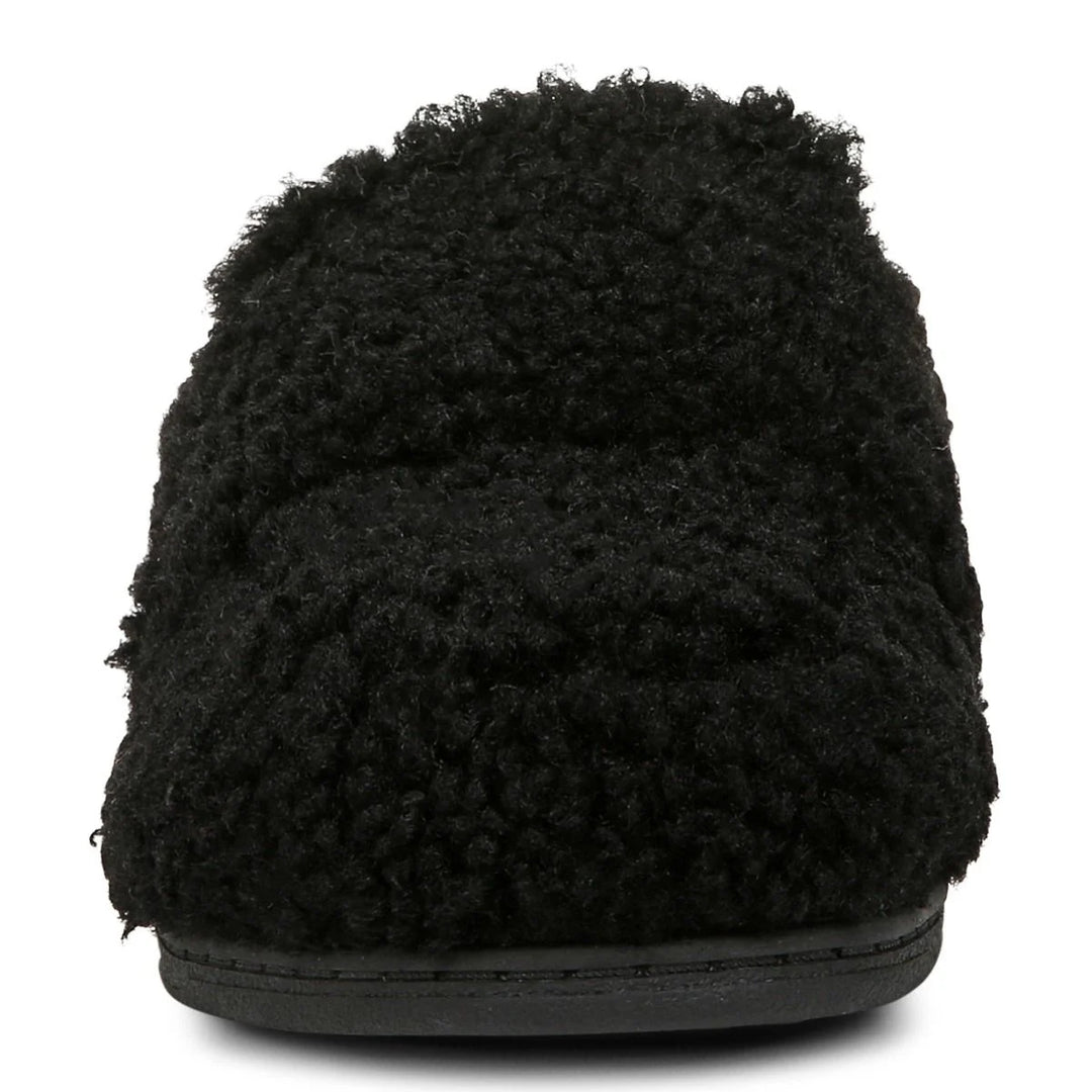 Vionic Women's Gemma II Black Shearling