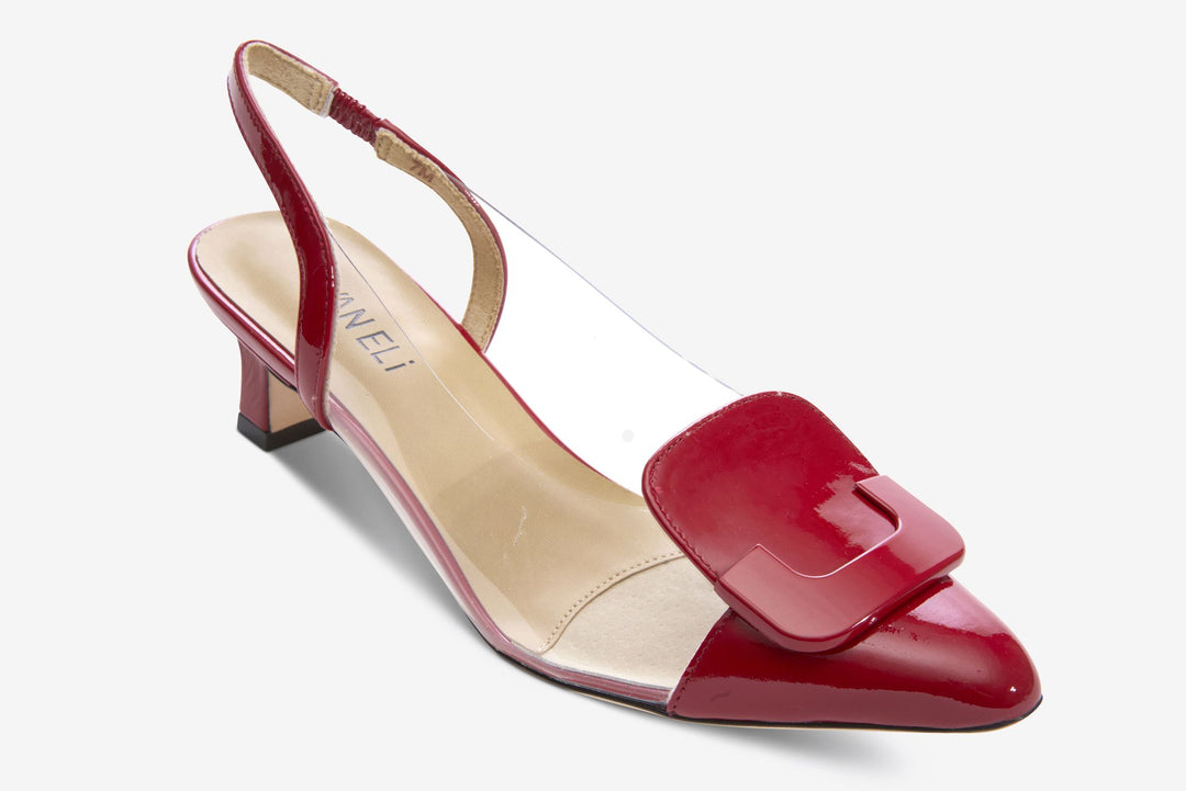 Vaneli Women's Tamira Red Patent - Orleans Shoe Co.