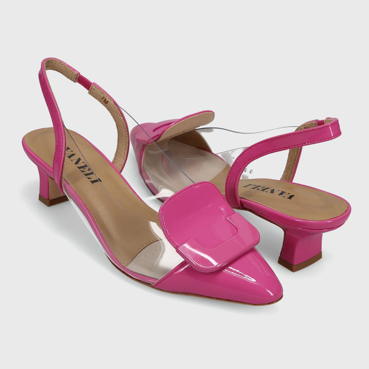 Vaneli Women's Tamira Fushia Patent - Orleans Shoe Co.