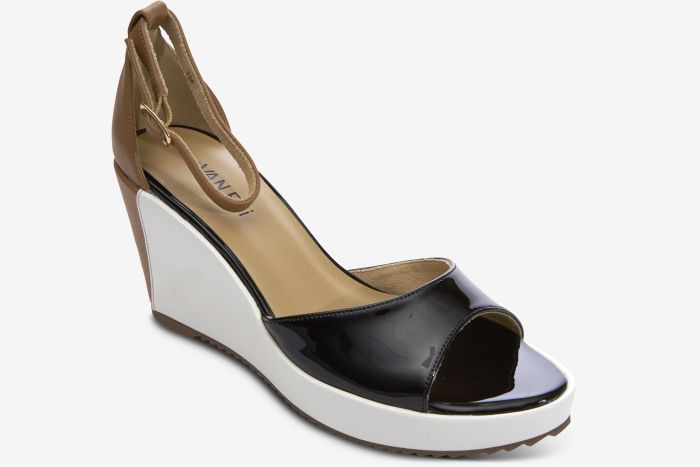 Vaneli Women’s Lemy Black Patent Combo - Orleans Shoe Co.
