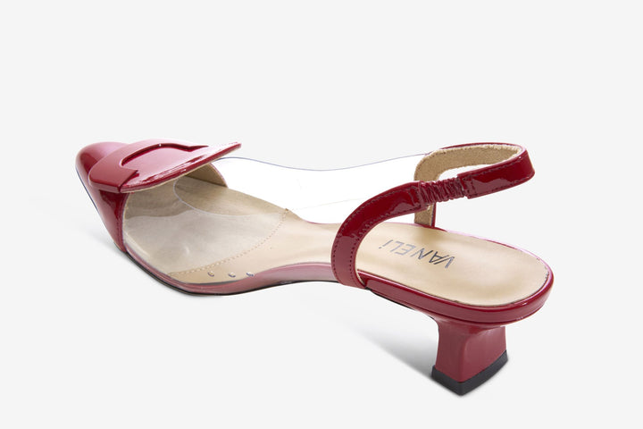 Vaneli Women's Tamira Red Patent - Orleans Shoe Co.