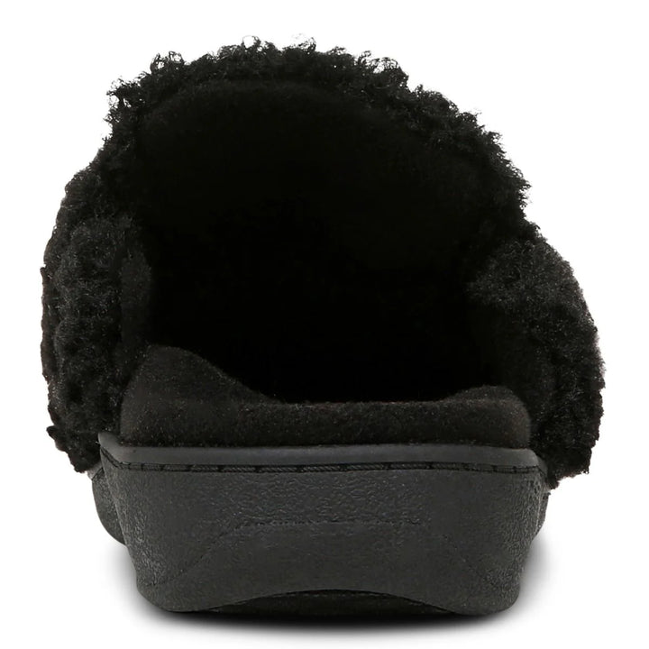Vionic Women's Gemma II Black Shearling
