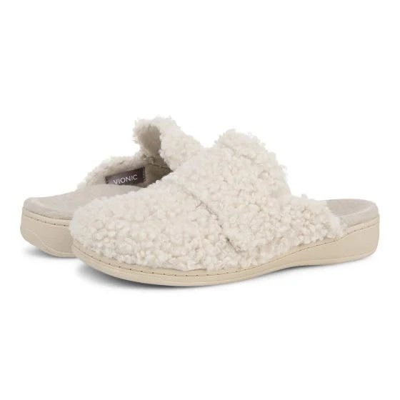 Vionic Women's Gemma II Cream Shearling
