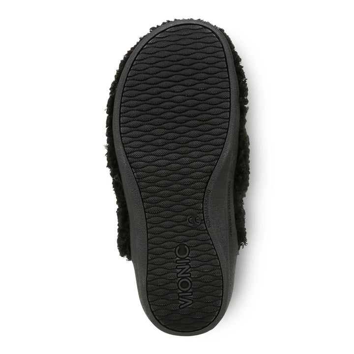 Vionic Women's Gemma II Black Shearling