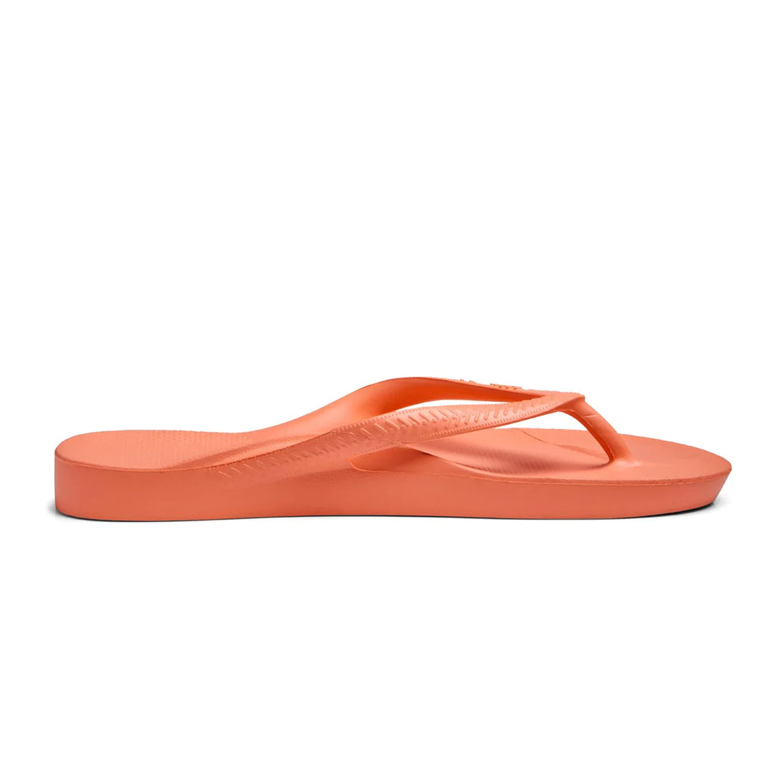Archie Sandals Archie's Arch Support Flip Flops Peach – Orleans Shoe Co.