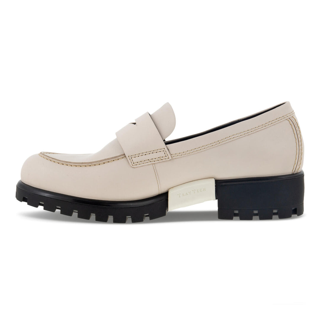 Women's Ecco Modtray Loafer Limestone - Orleans Shoe Co.