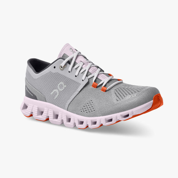 Women's On Running Cloud X Alloy/Lily - Orleans Shoe Co.