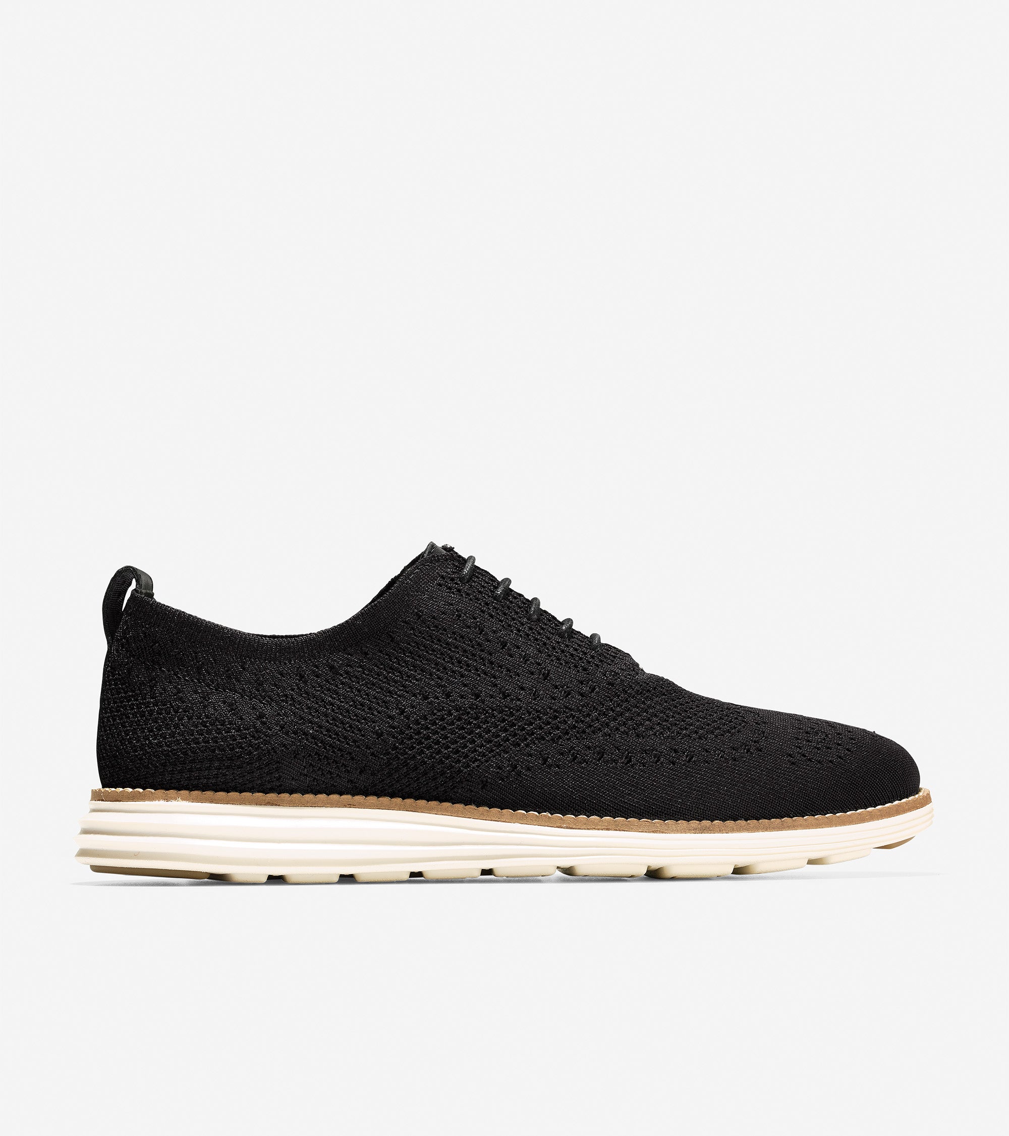 Cole Haan Men's Original Grand Wingtip Oxford Black Stitchlite