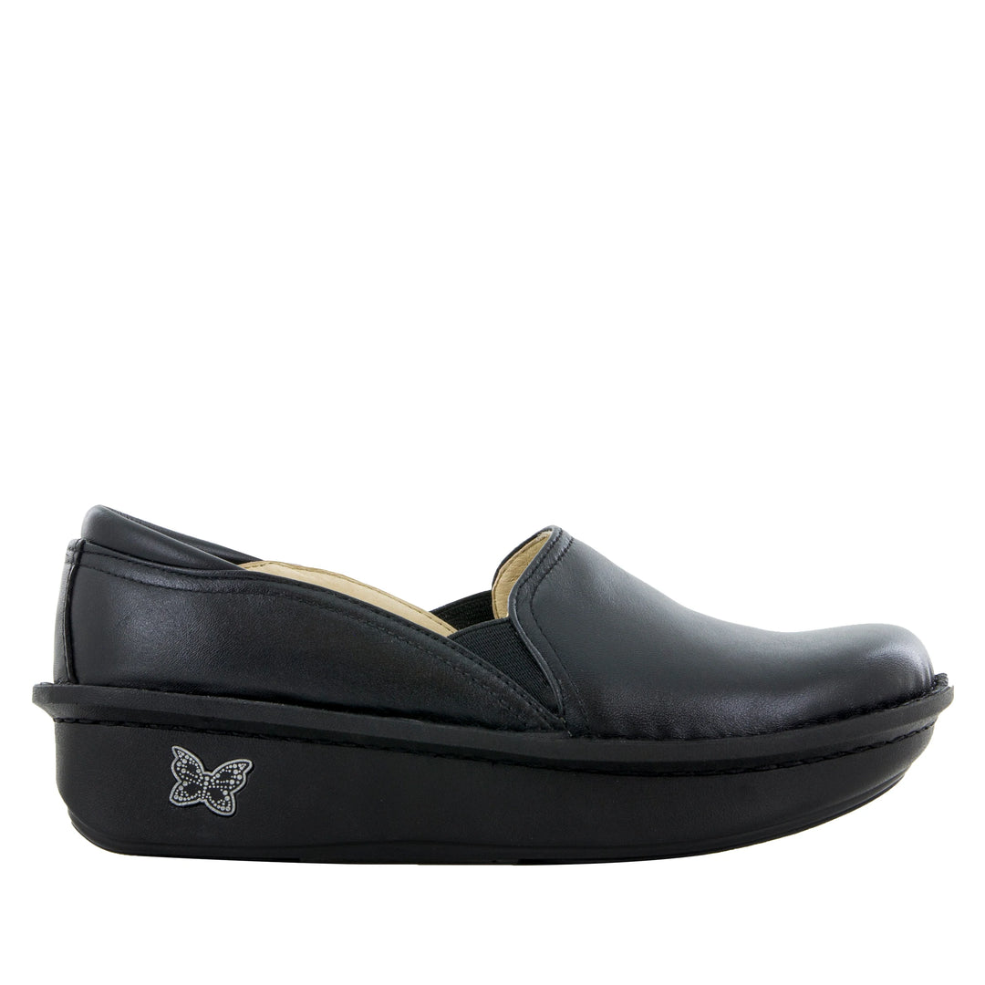 Alegria Debra Black Slip Resistant Nursing Shoe Orleans Shoe Co