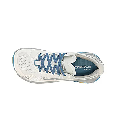 Women's Altra Olympus 5 White Blue - Orleans Shoe Co.
