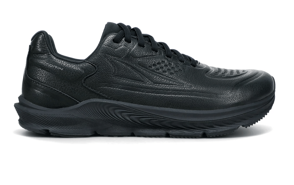 Altra Men's Torin 5 Leather Slip-Resistant Black – Orleans