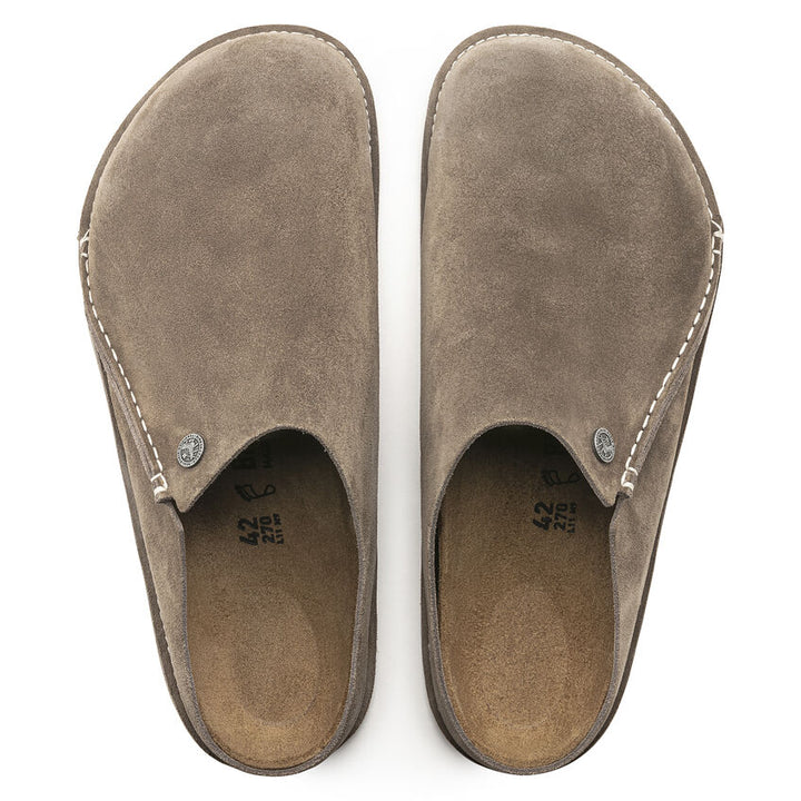Zermatt Premium Suede Leather Gray Taupe - Orleans Shoe Co.