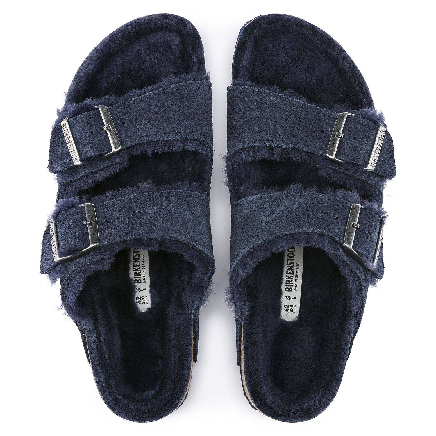 Birkenstock Women's Arizona Fur Night Shearling