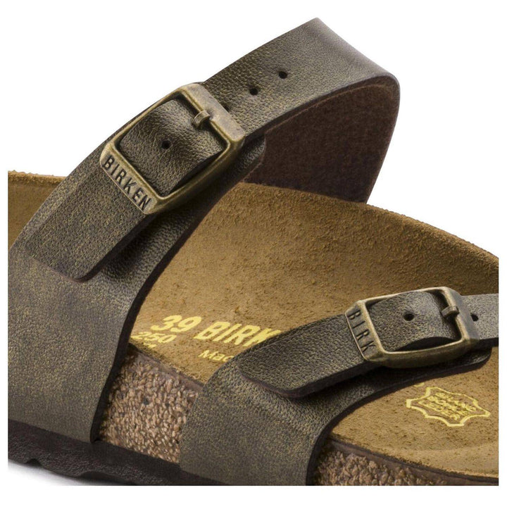 Mayari Golden Brown Birko-Flor Sandal - Orleans Shoe Co.