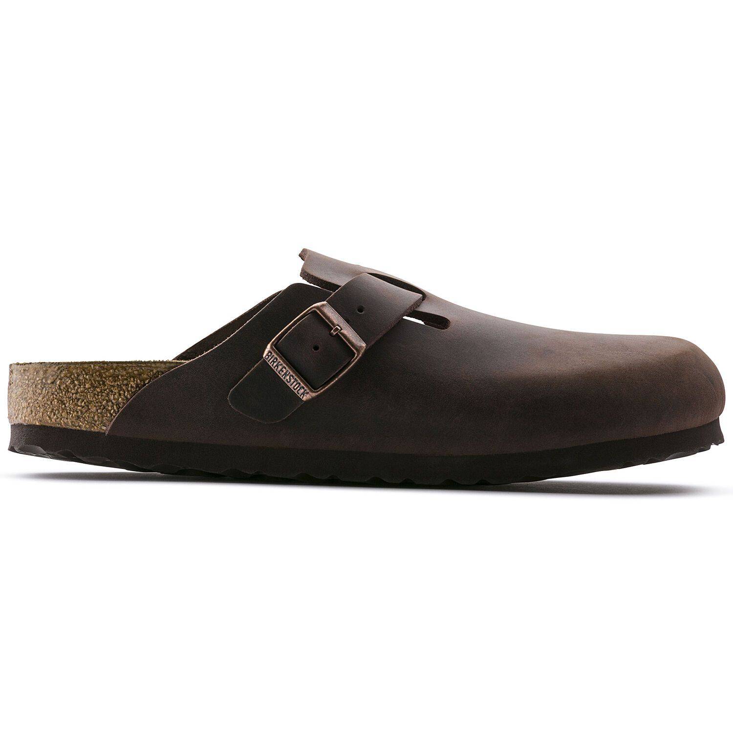 Birkenstock Boston Habana Oiled Leather Soft Footbed 0159711