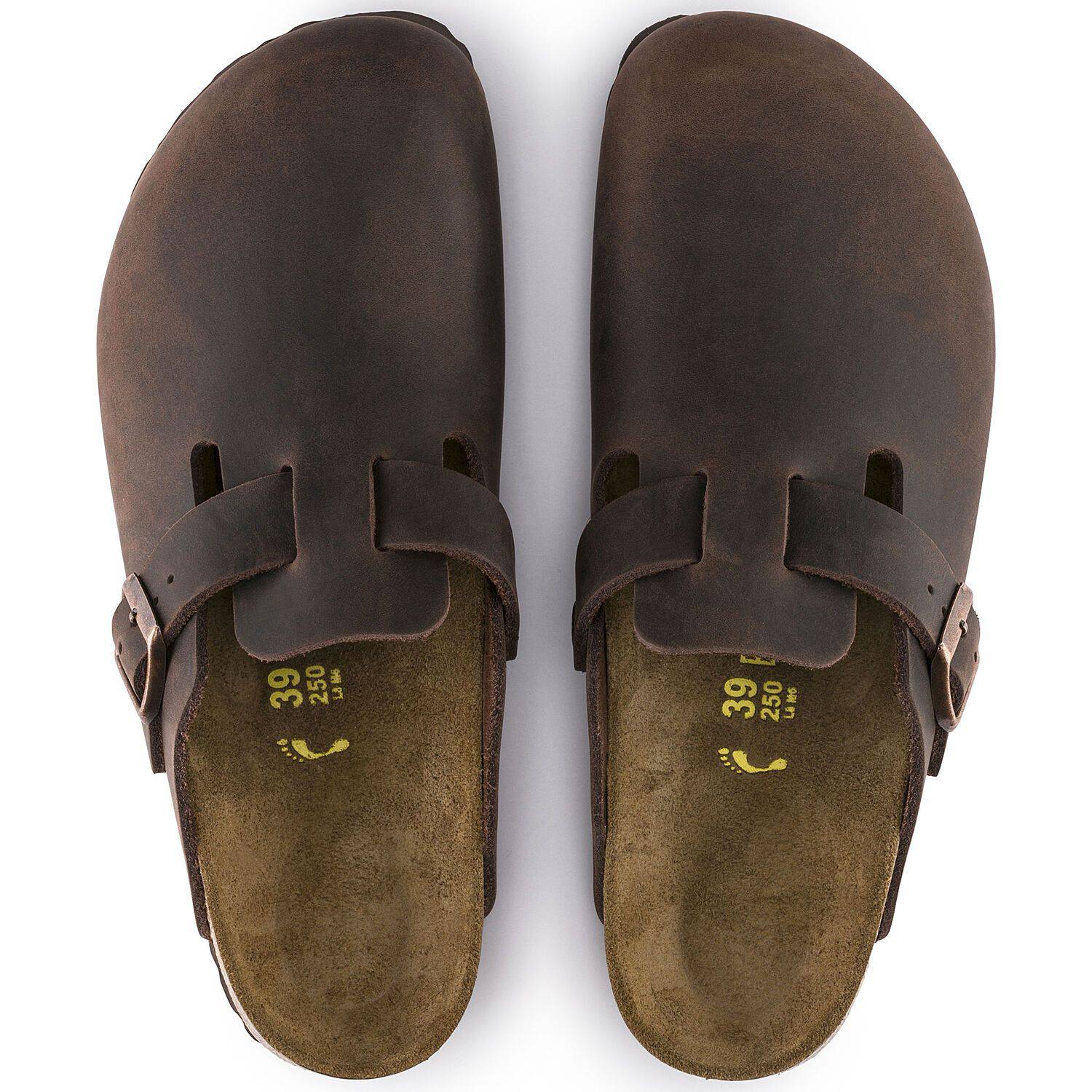 正規品 BIRKENSTOCK Boston 42 Birkenstock Boston Habana Oiled Leather Soft Footbed 0159711