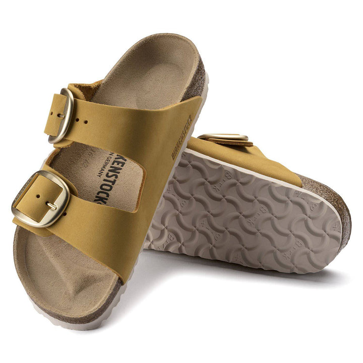 Women's Arizona Big Buckle Ochre Sandal - Orleans Shoe Co.