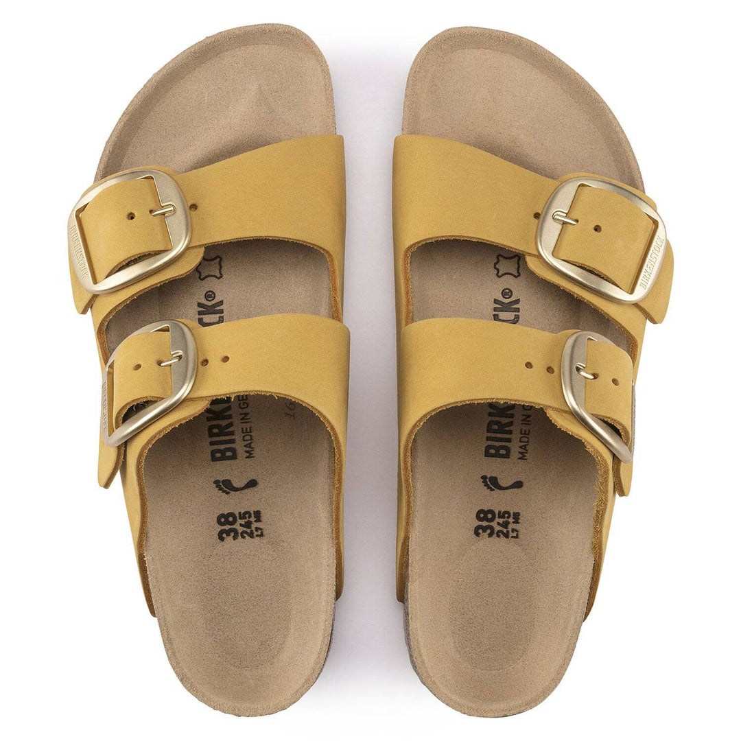 Oiled Leather Birkenstock Arizona Suede Ochre Birkenstock Women's