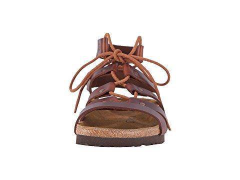 Women's Cleo Cognac Leather Sandal - Orleans Shoe Co.