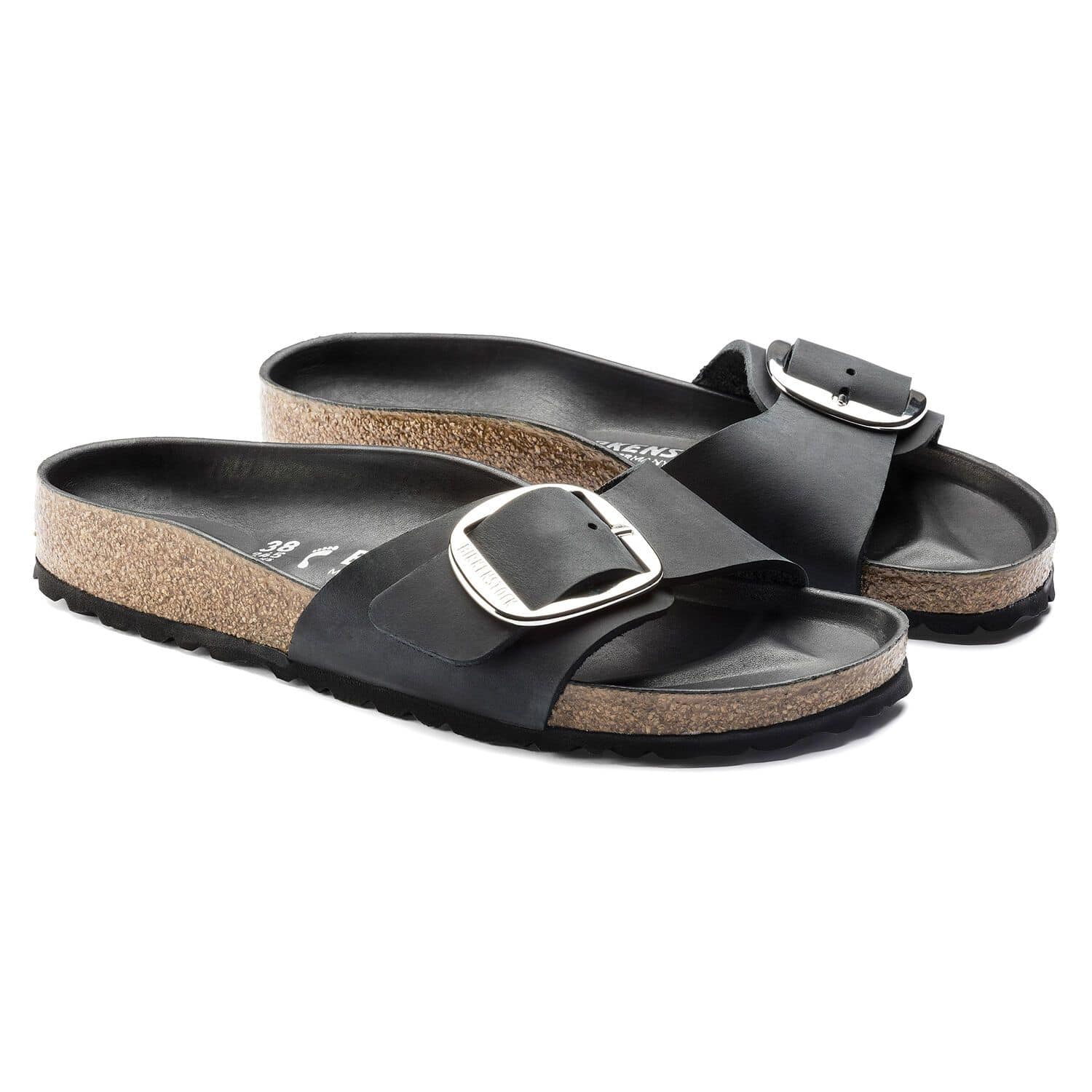 Birkenstock Women's Madrid Big Buckle Black 1006523