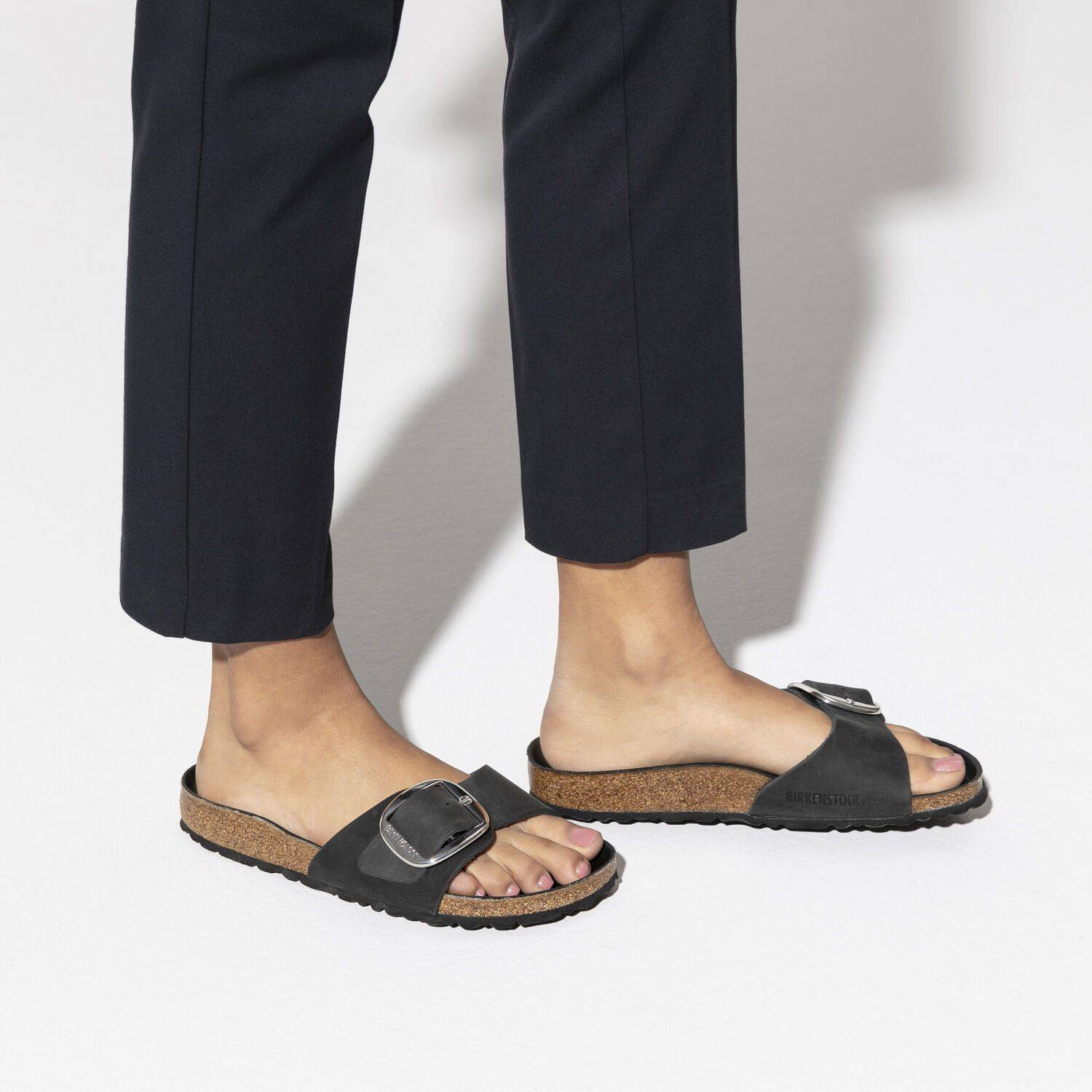 Birkenstock Women's Madrid Big Buckle Black 1006523