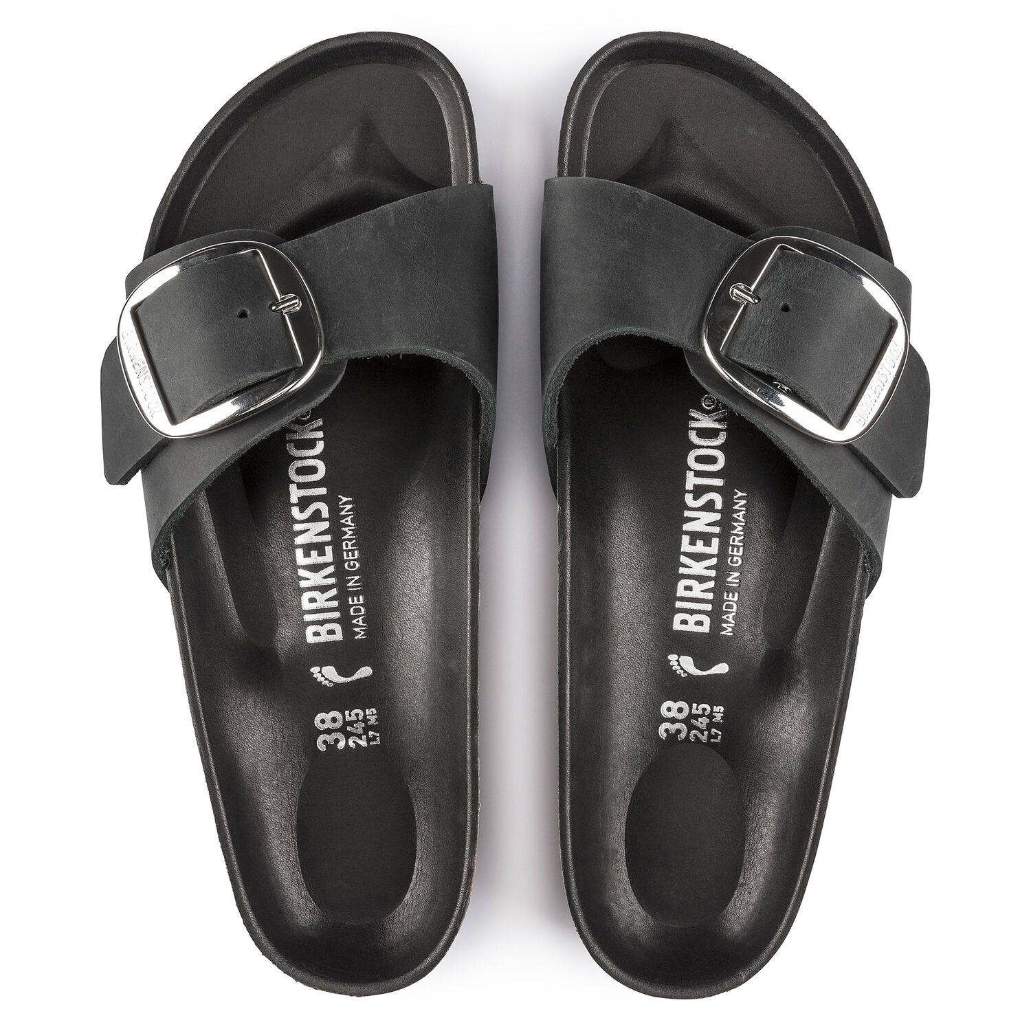 Birkenstock Women's Madrid Big Buckle Black 1006523
