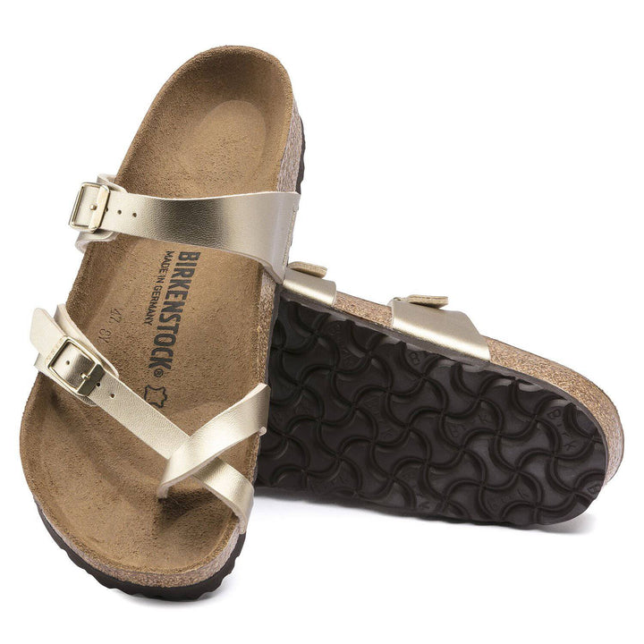 Women's Mayari Gold Sandal - Orleans Shoe Co.