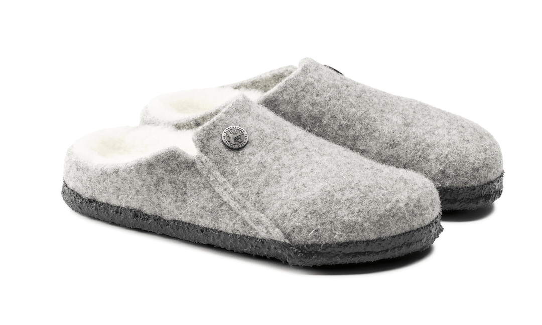 Birkenstock Zermatt Shearling Light Gray 42