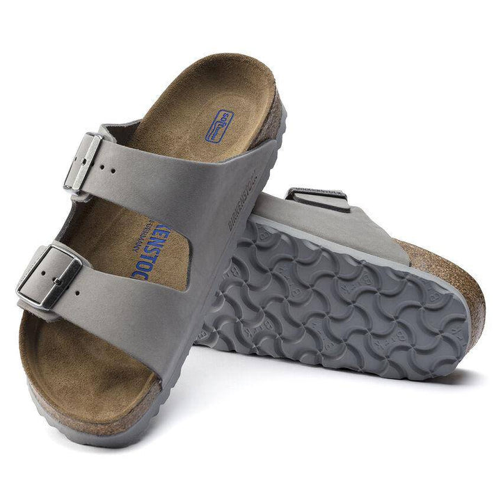 Arizona Dove Grey Suede Soft Footbed - Orleans Shoe Co.
