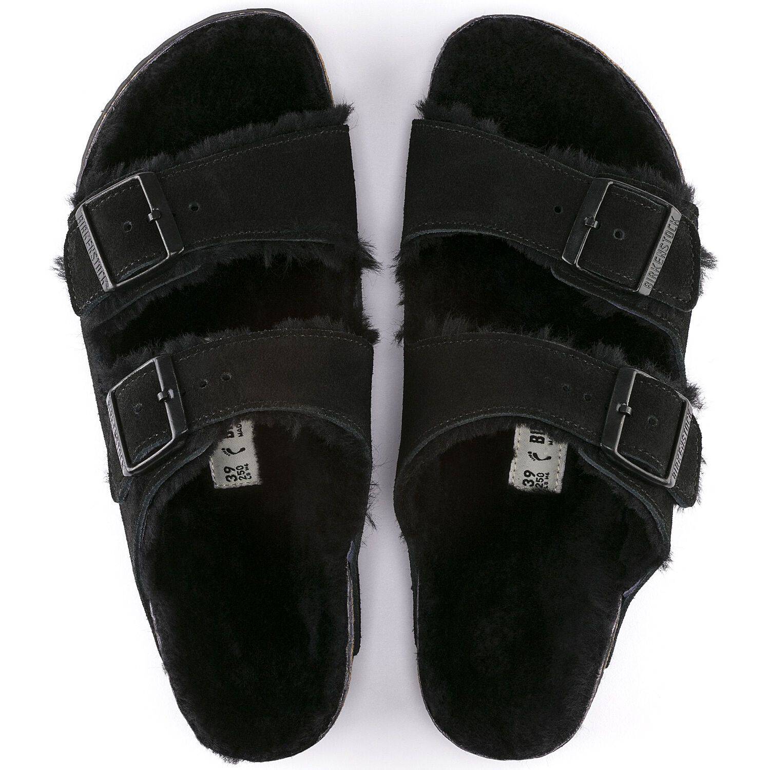 Fur lined arizona online birkenstocks