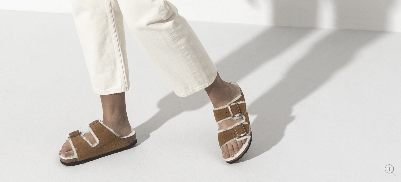 Arizona Teddy Shearling : Mink/Natural - Complete Birkenstock