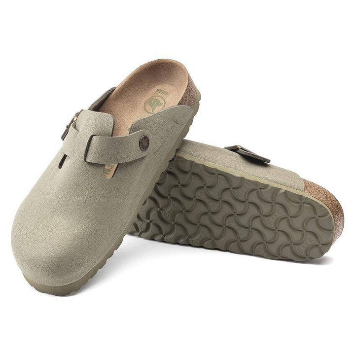 Boston Khaki Original Footbed Sandal Vegan - Orleans Shoe Co.